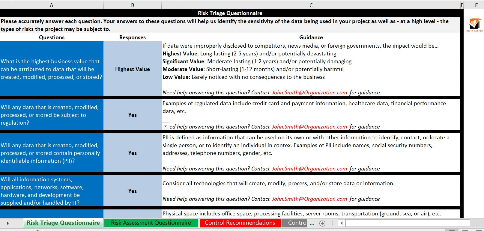 Disaster Recovery Toolset | Continuity Toolset | The Tech Plans Lab